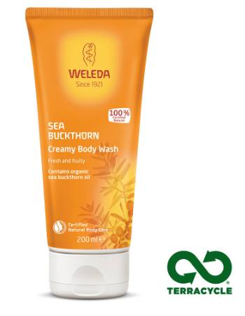 WELEDA SEA BUCKTHORN CREAMY BODY WASH