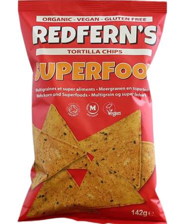 REDFERNS SUPERFOOD CHIPS 142G