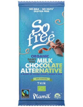PLAMIL MILK CHOCOLATE ALTERNATIVE 80G