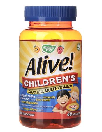 NATURE'S WAY ALIVE CHILDREN'S MULTI GUMMIES