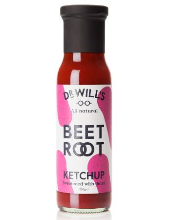 DR WILL'S BEETROOT KETCHUP 250G