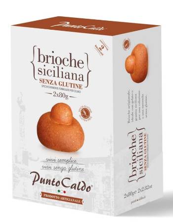 PUNTO CALDO SICILIAN BRIOCHE 2 x 80G