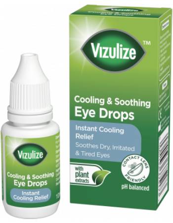 VIZULIZE COOLING & SOOTHING EYE DROPS