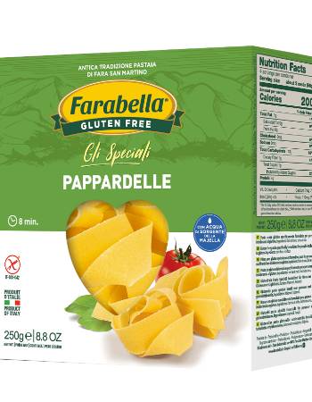 FARABELLA GLUTEN FREE PAPPARDELLE PASTA 250G