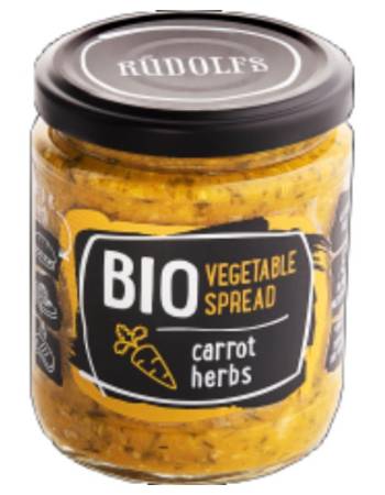 RUDOLFS VEGETABLE SPREAD CARROT & HERBS 235G