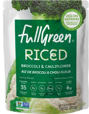 FULL GREEN BROCCOLI RICE WITH CAULIFLOWER 200G