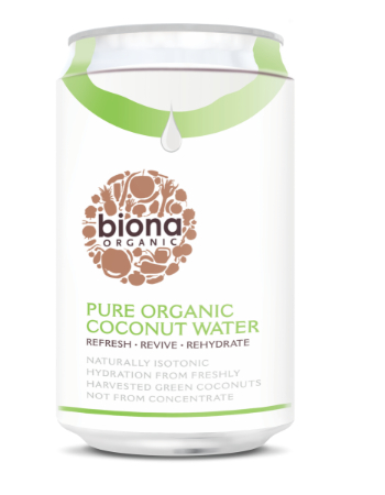 BIONA ORGANIC COCONUT WATER 330ML