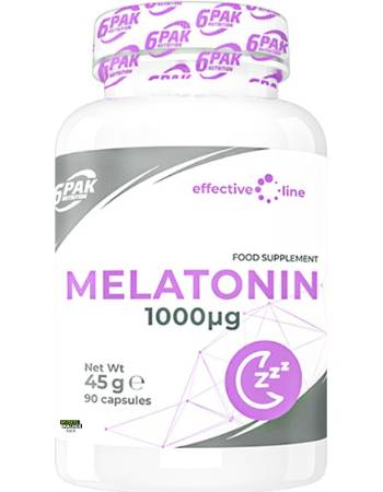 6PAK NUTRITION MELATONIN (90 CAPSULES)