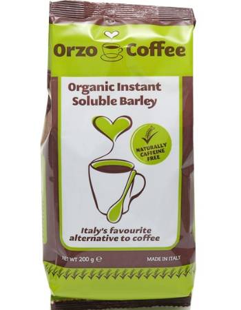 ORZO COFFEE INSTANT SOLUBLE BARLEY 200G