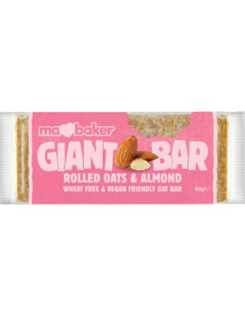 MA BAKER GIANT BAR ALMOND 90G