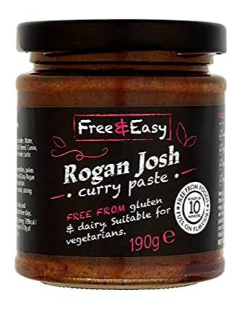 FREE AND EASY ROGAN JOSH CURRY PASTE 198G