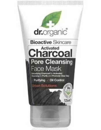 DR ORGANIC CHARCOAL PORE CLEANSING FACE MASK 125ML