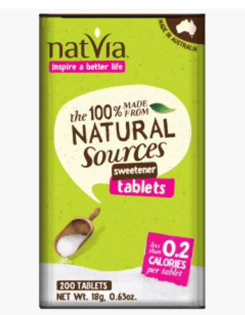 NATVIA SWEETENER 200 TABS