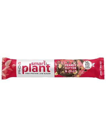 PHD SMART PLANT PEANUT BUTTER & JELLY BAR 64G