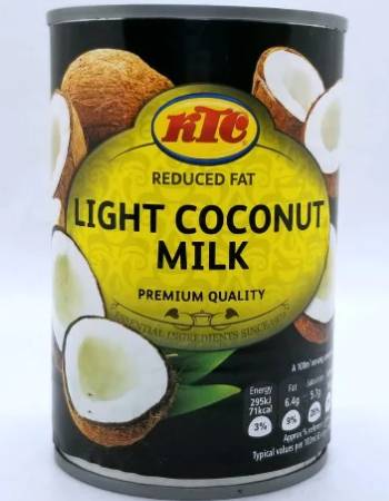 KTC LIGHT COCONUT MILK 400ML