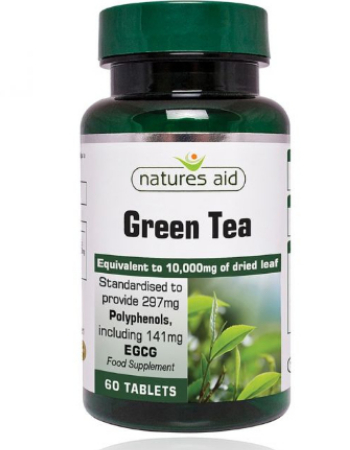 NATURES AID GREEN TEA 10,000MG (60 TABLETS)