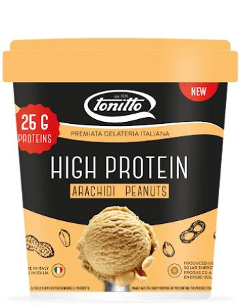 TONITTO PROTEIN ICE CREAM 250G | PEANUT