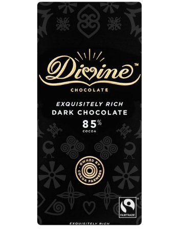 DIVINE RICH DARK CHOCOLATE 85%