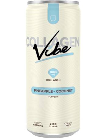 NANOSUPPS VIBE PINEAPPLE & COCONUT COLLAGEN DRINK 330ML | BUY 12 AND SAVE - BUY 24 AND SAVE EVEN MORE