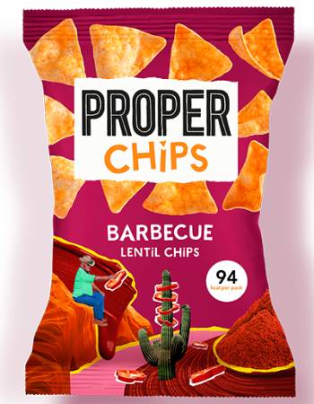 PROPERCORN CHIPS BBQ 20G