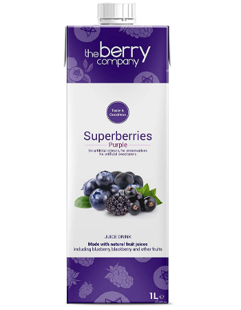 THE BERRY COMPANY SUPERBERRIES PURPLE 1L