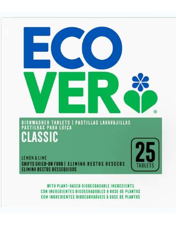 ECOVER DISHWASHER TABLETS 25 TABLETS | CLASSIC