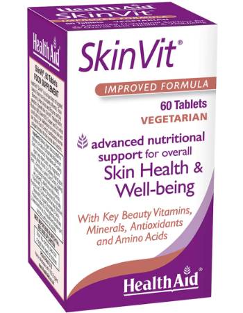 HEALTH AID SKINVIT IMPROVED FORMULA 60 TABLETS