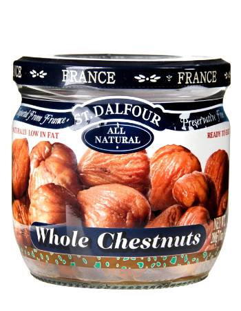 ST DALFOUR WHOLE CHESTNUTS IN JAR 200G