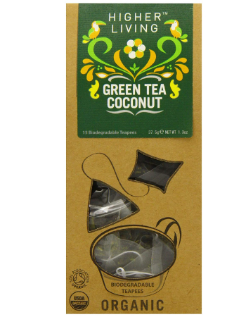 HIGHER LIVING GREEN TEA COCONUT