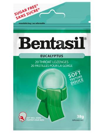 BENTASIL EUCALYPTUS LOZENGES 38G