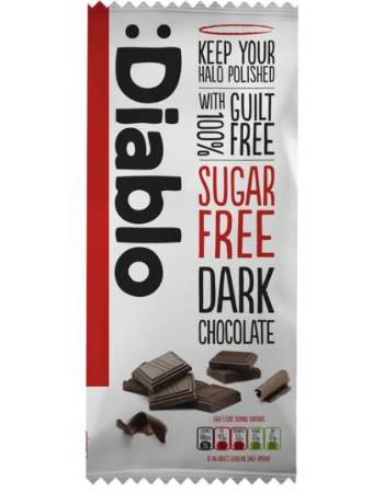 DIABLO DARK CHOCOLATE BAR 85G