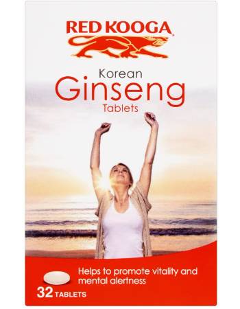 RED KOOGA KOREAN GINSENG 32 TABLETS