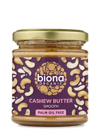 BIONA ORGANIC CASHEW NUT BUTTER 170G