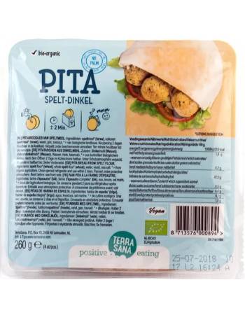 TERRA SANA SPELT PITTA 260G