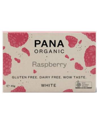 PANA CHOCOLATE WHITE RASPBERRY 45G