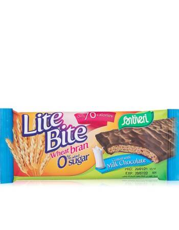 SANTIVERI LITE BITE MILK CHOCOLATE BAR 17G