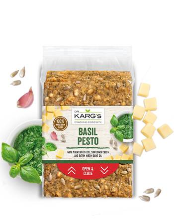 DR KARGS BASIL PESTO CRISPBREAD 200G