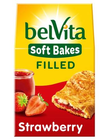BELVITA SOFT BAKE STRAWBERRY 250G