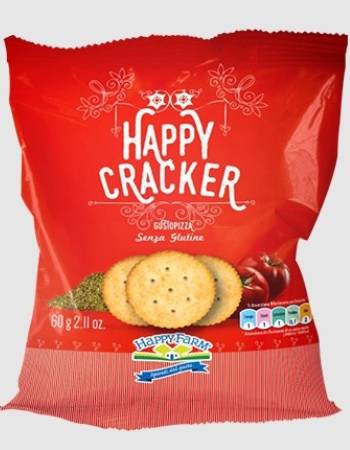 HAPPY FARM CRACKER PIZZA 60G