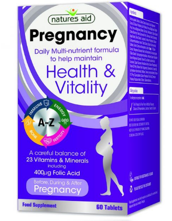 NATURES AID PREGNANCY HEALTH & VITALITY