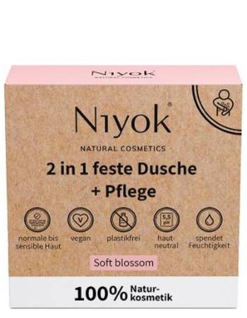 NIYOK SHOWER BAR 2 IN 1 SOFT BLOSSOM 80G