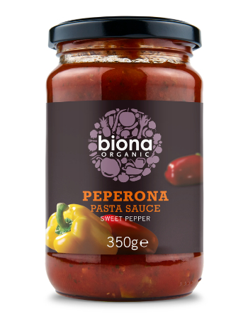 BIONA ORG PEPERONA PASTA SAUCE 350G
