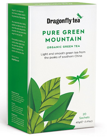 DRAGONFLY EMERALD MOUNTAIN ORG GREEN TEA