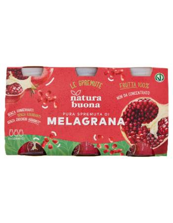 NATURA BUONA POMEGRENATE JUICE | 3 X125ML