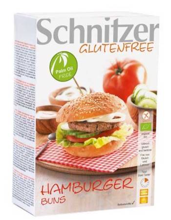 SCHNITZER HAMBURGER BUNS 125G