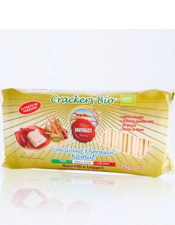 INVERNIZZI CRACKER RISO KAMUT 150G