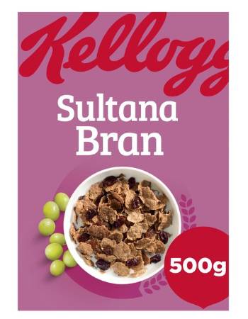 KELLOGG'S SULTANA BRAN 500G