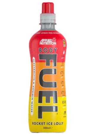 APPLIED NUTRITION BODYFUEL HYDRATION & VITAMIN WATER 500ML | ROCKET ICE LOLLY