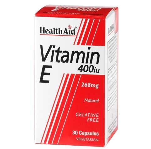 HEALTH AID VITAMIN E 400IU 30 CAPSULES