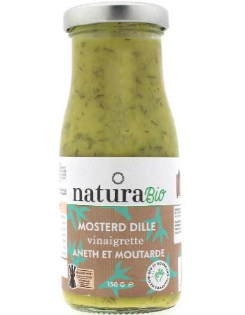 NATURA BIO VINAIGRETTE MUSTARD DILL 150G